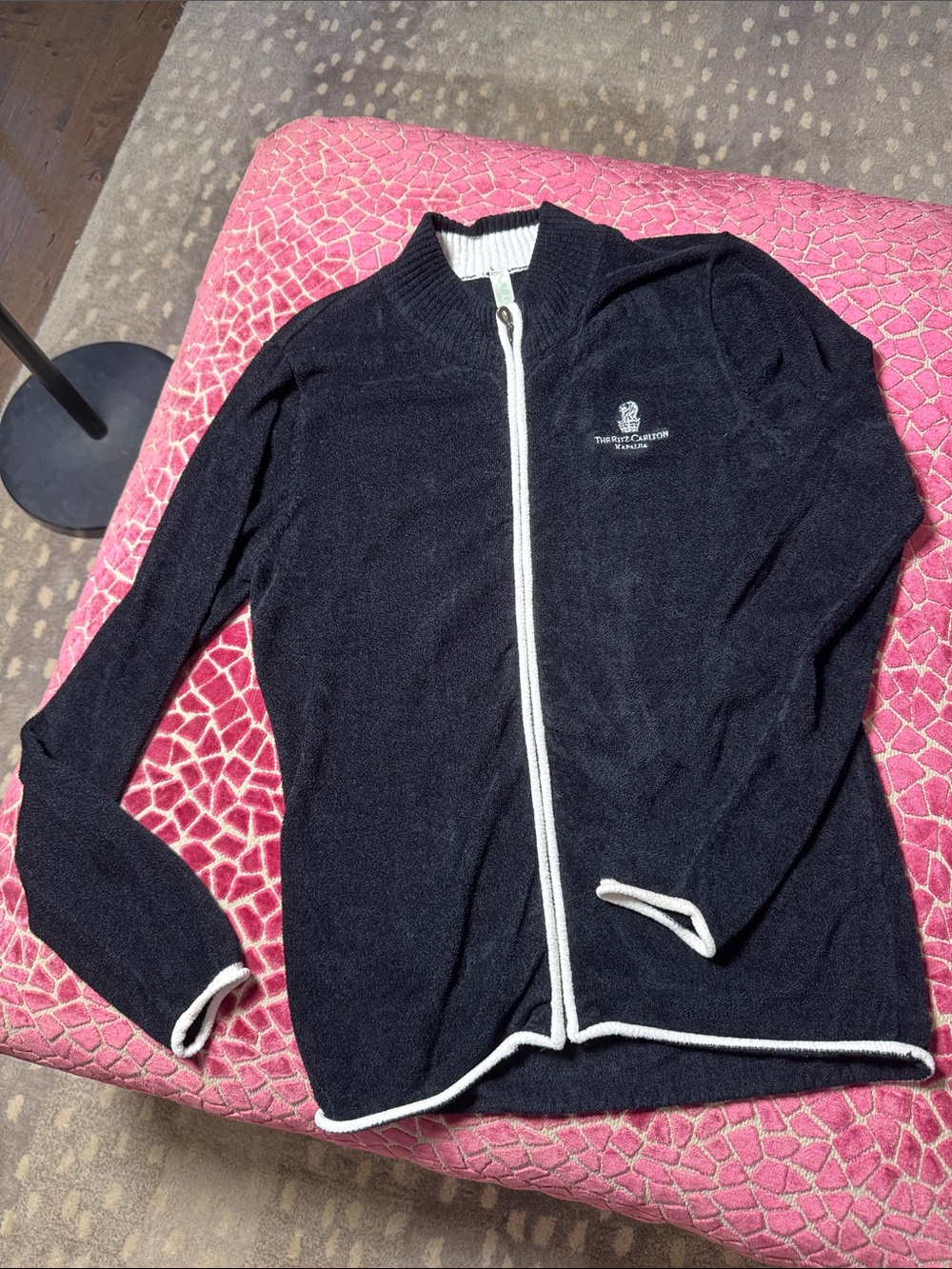 Ritz Carlton Kapalua Women’s Soybu Black Jacket with White Trim